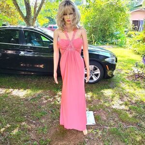 Bright neon pink NWT ANY OCCASION 👗 dress